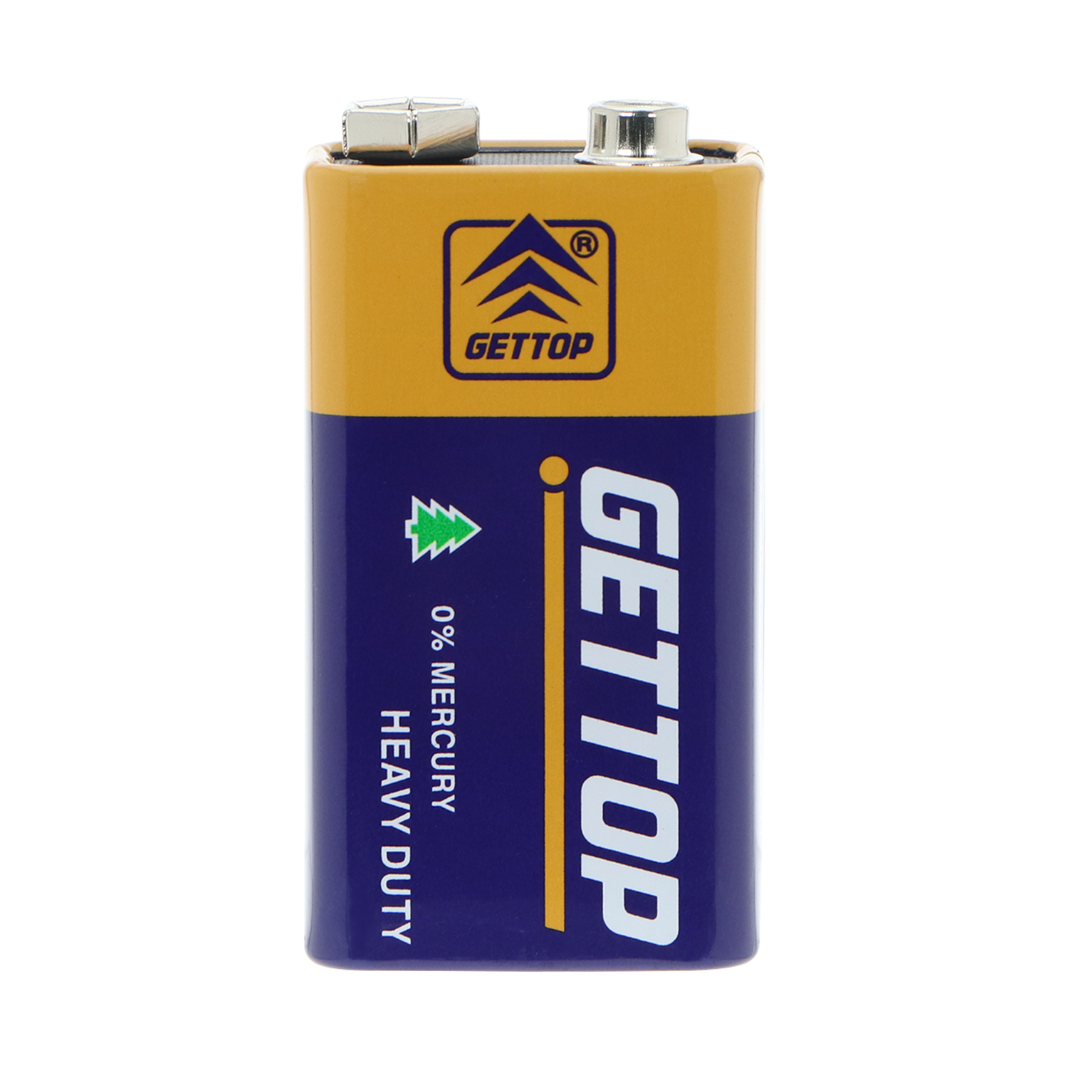 HW GETTOP Regular Carbon Zinc 9V  Model: 9V 6F22